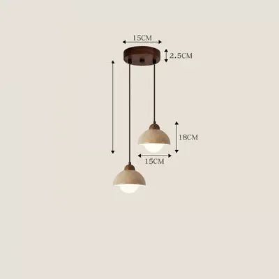 Japanese - Style Wabi Sabi Pendant Light - Hans Lumiere