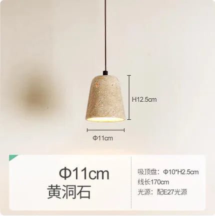 Japanese - Style Wabi Sabi Pendant Light - Hans Lumiere