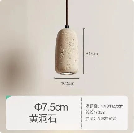 Japanese - Style Wabi Sabi Pendant Light - Hans Lumiere