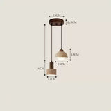 Japanese - Style Wabi Sabi Pendant Light - Hans Lumiere