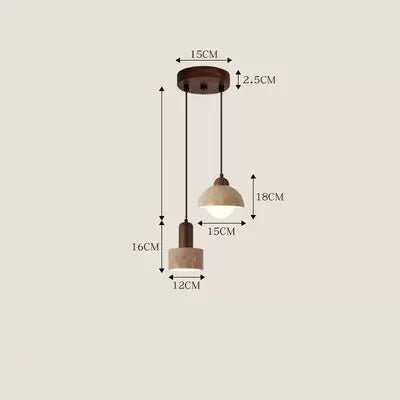 Japanese - Style Wabi Sabi Pendant Light - Hans Lumiere