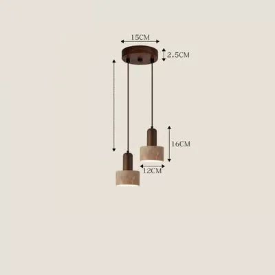 Japanese - Style Wabi Sabi Pendant Light - Hans Lumiere