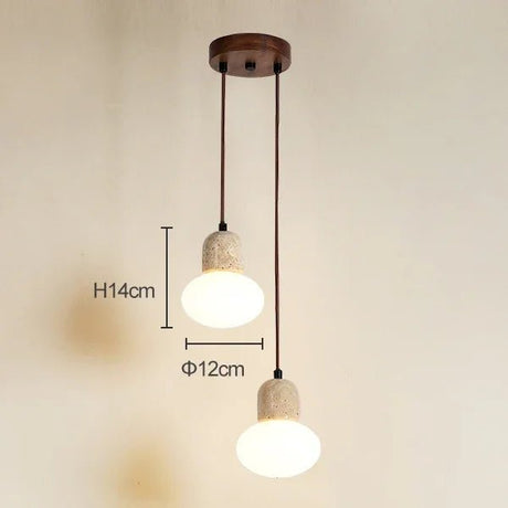 Japanese - Style Wabi Sabi Pendant Light - Hans Lumiere