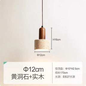 Japanese - Style Wabi Sabi Pendant Light - Hans Lumiere