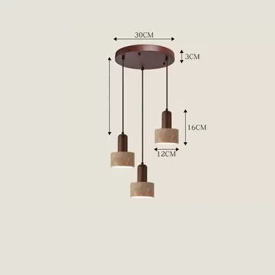 Japanese - Style Wabi Sabi Pendant Light - Hans Lumiere