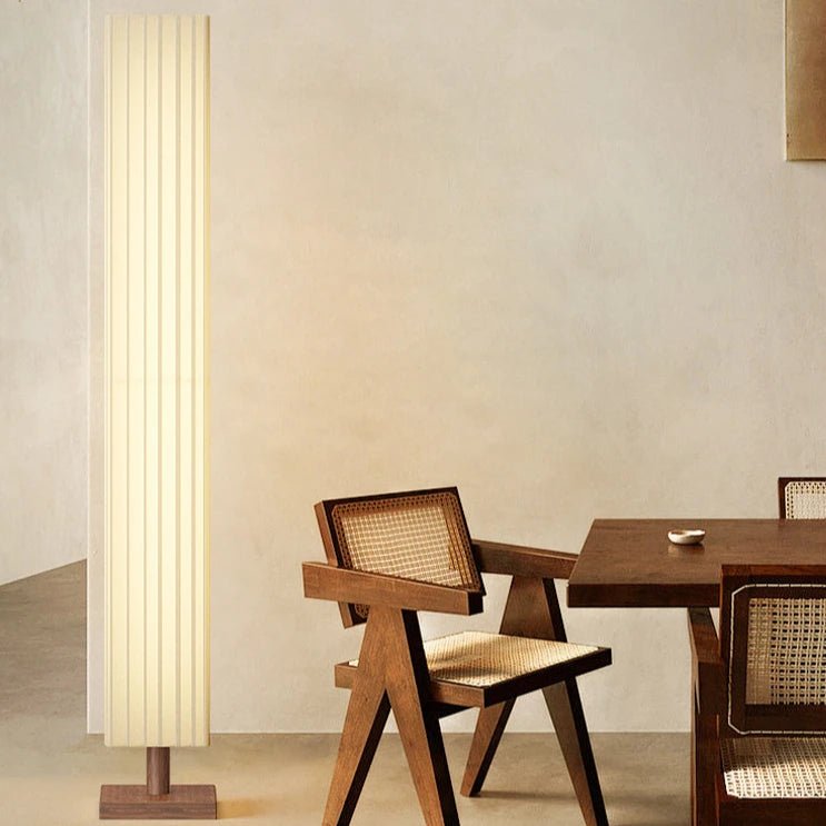 Japanese Wabi Sabi Style Floor Lamp - Hans Lumiere
