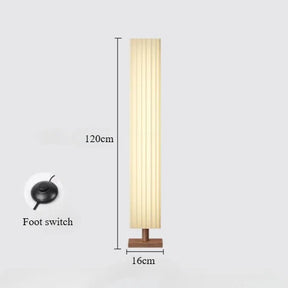 Japanese Wabi Sabi Style Floor Lamp - Hans Lumiere