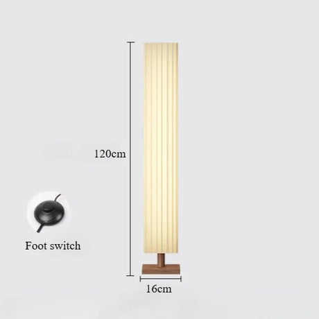 Japanese Wabi Sabi Style Floor Lamp - Hans Lumiere