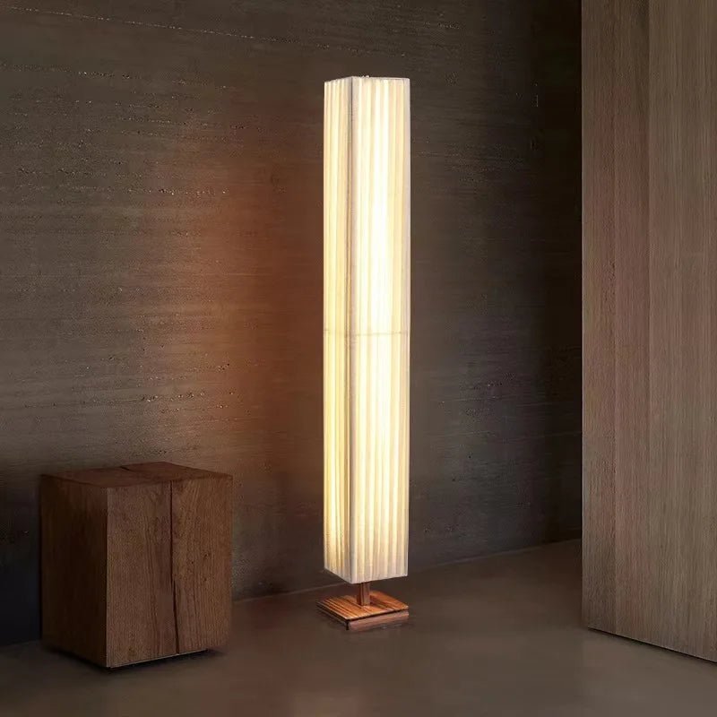 Japanese Wabi Sabi Style Floor Lamp - Hans Lumiere