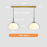 Jelly Hallway Glass Chandelier - Hans Lumiere