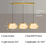 Jelly Hallway Glass Chandelier - Hans Lumiere