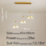 Jool Led Pendant Lights With Remote Control - Hans Lumiere