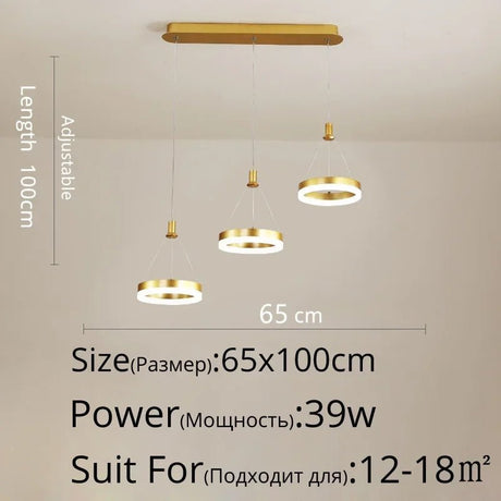 Jool Led Pendant Lights With Remote Control - Hans Lumiere