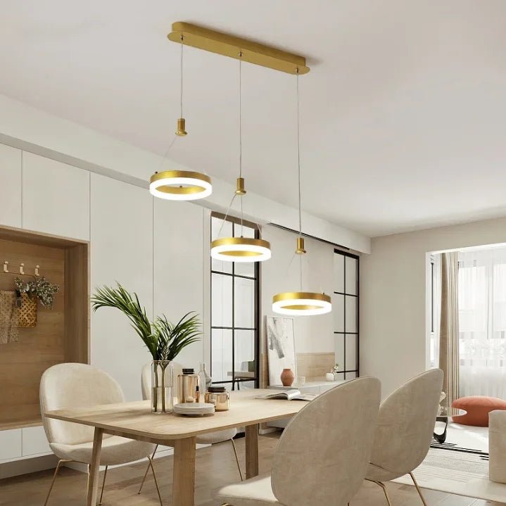 Jool Led Pendant Lights With Remote Control - Hans Lumiere