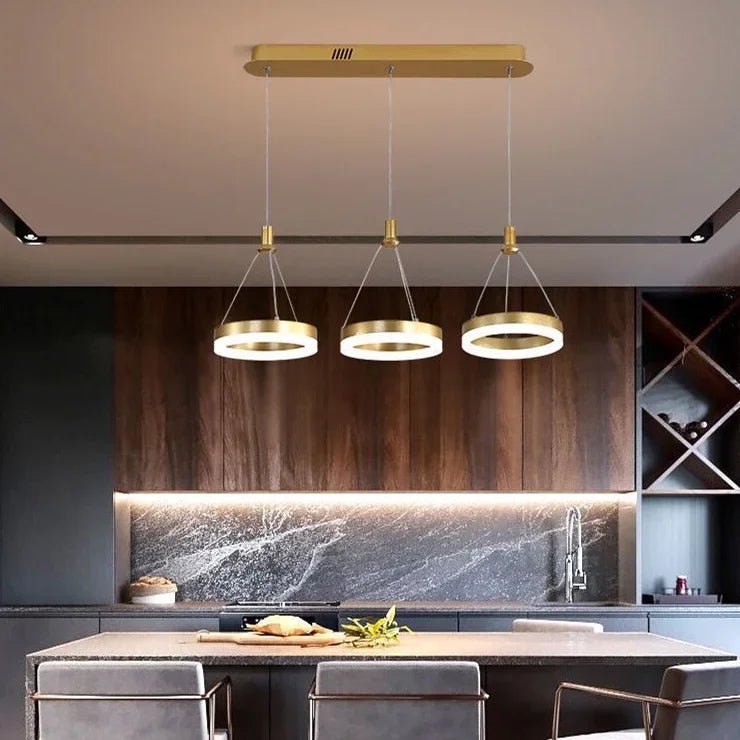 Jool Led Pendant Lights With Remote Control - Hans Lumiere