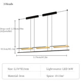 Kitchen Island Hanging Lamp - Hans Lumiere