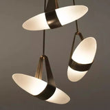 Leather Pendant Chandelier – Modern Nordic Ceiling Light - Hans Lumiere