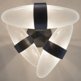 Leather Pendant Chandelier – Modern Nordic Ceiling Light - Hans Lumiere