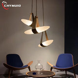Leather Pendant Chandelier – Modern Nordic Ceiling Light - Hans Lumiere
