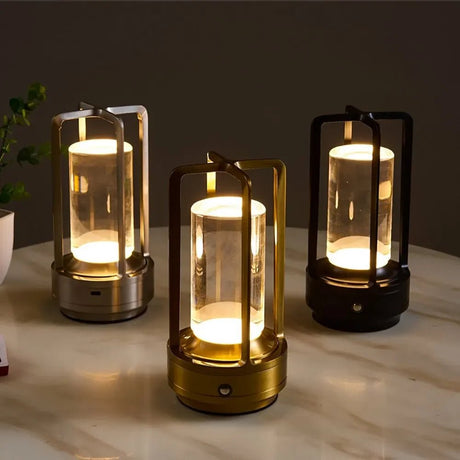 LED Cordless Camping Atmosphere Table Lamp - Hans Lumiere