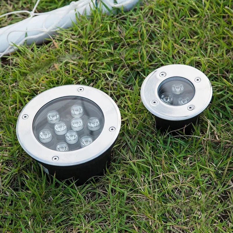 LED Landscape Ground Light – Waterproof IP67 Buried Spot Light, 1-18W - Hans Lumiere