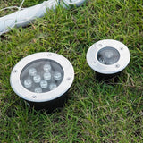 LED Landscape Ground Light – Waterproof IP67 Buried Spot Light, 1-18W - Hans Lumiere
