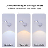 LED Motion Sensor USB Rechargeable Wall Lamp - Hans Lumiere