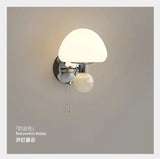 LED Mushroom Wall Sconce with Pull Cord | Kids & Bedroom - Hans Lumiere