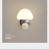 LED Mushroom Wall Sconce with Pull Cord | Kids & Bedroom - Hans Lumiere