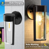 LED Outdoor Fence Wall Solar Lights - Hans Lumiere