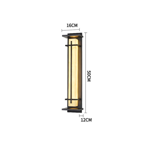 Led Outdoor Wall Lighting IP65 Waterproof - Hans Lumiere