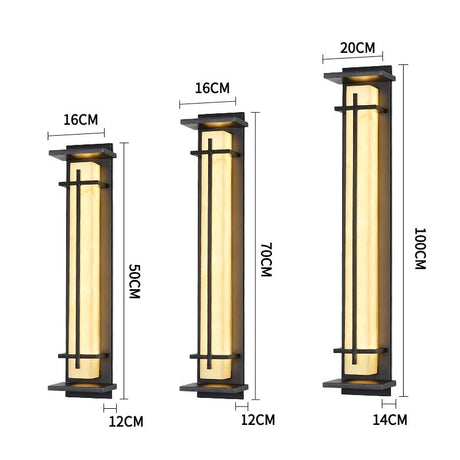 Led Outdoor Wall Lighting IP65 Waterproof - Hans Lumiere