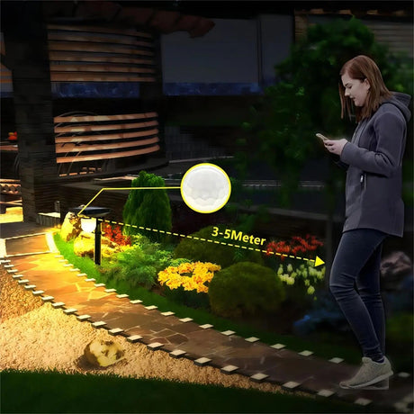 LED Outdoor Waterproof Solar Porch Lights - Hans Lumiere