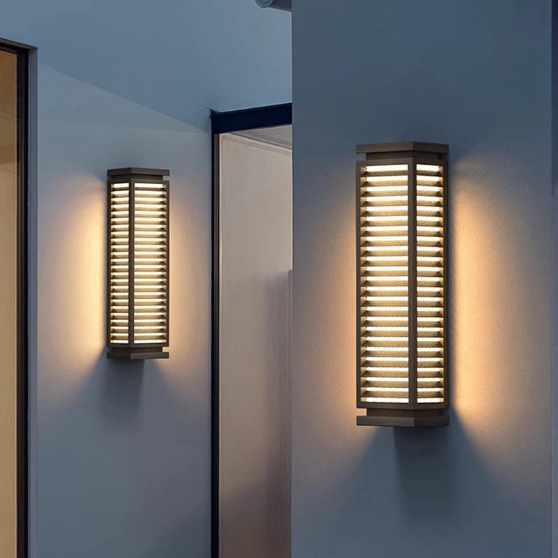 LED Outdoor Waterproof Wall Lamp - Hans Lumiere