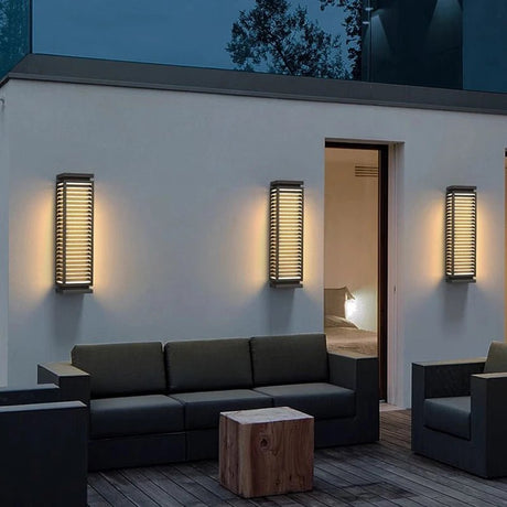 LED Outdoor Waterproof Wall Lamp - Hans Lumiere