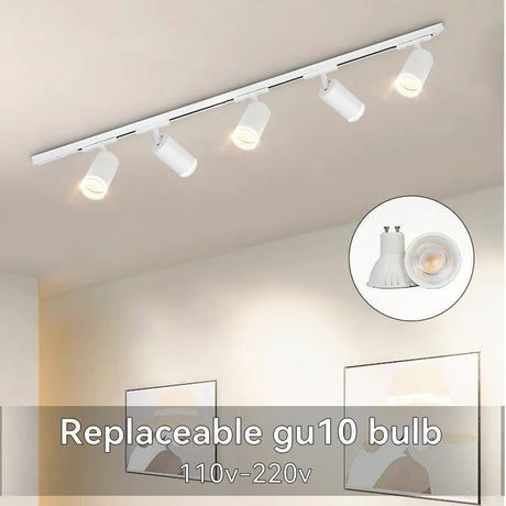 LED Replaceable Bulb Track Light Sets - Hans Lumiere