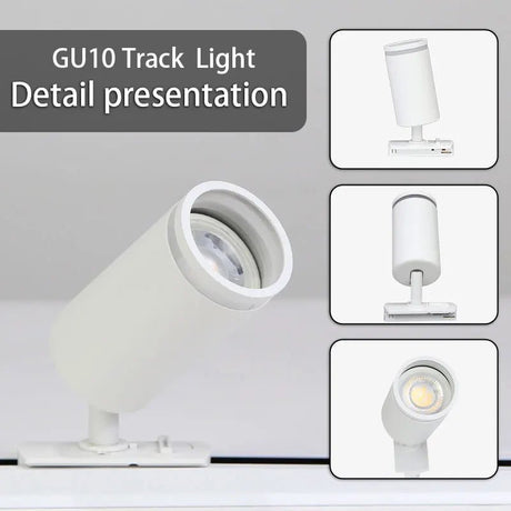 LED Replaceable Bulb Track Light Sets - Hans Lumiere
