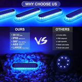 LED Solar Deck Lights - Waterproof IP68 Stair and Path Lighting (4-Pack) - Hans Lumiere