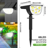 LED Solar Outdoor IP65 Waterproof Landscape Light - Hans Lumiere