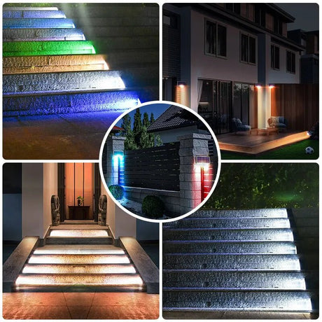 LED Solar Step Light – IP67 Waterproof Anti-Theft Stair and Deck Light - Hans Lumiere