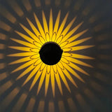 LED Solar Wall Light IP65 Waterproof Warm White Garden Night Light - Hans Lumiere