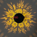 LED Solar Wall Light IP65 Waterproof Warm White Garden Night Light - Hans Lumiere