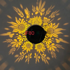 LED Solar Wall Light IP65 Waterproof Warm White Garden Night Light - Hans Lumiere