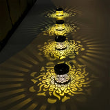 LED Solar Wall Light IP65 Waterproof Warm White Garden Night Light - Hans Lumiere