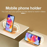 LED Table Lamp With Mobile Phone Fast Wireless Charger - Hans Lumiere