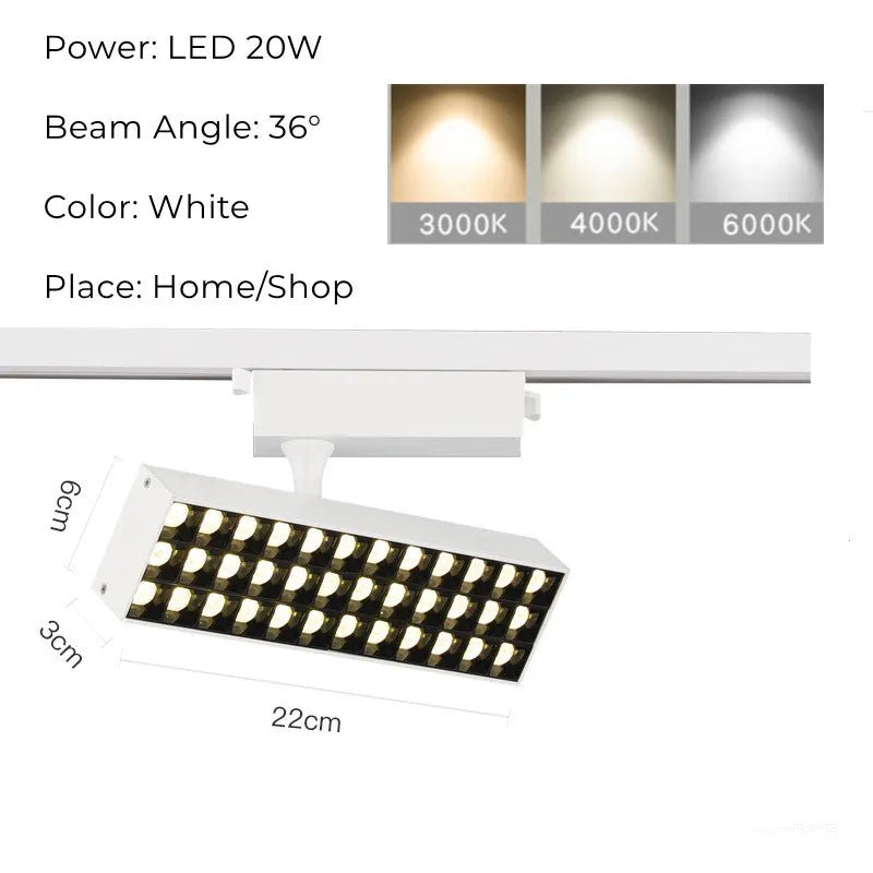 LED Track Lights for Ceiling - Hans Lumiere