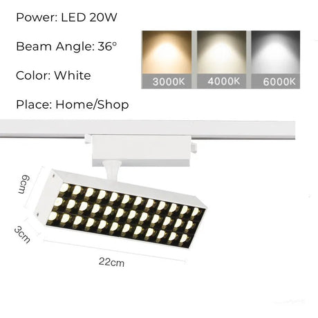 LED Track Lights for Ceiling - Hans Lumiere