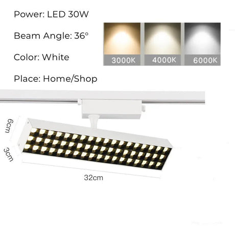 LED Track Lights for Ceiling - Hans Lumiere