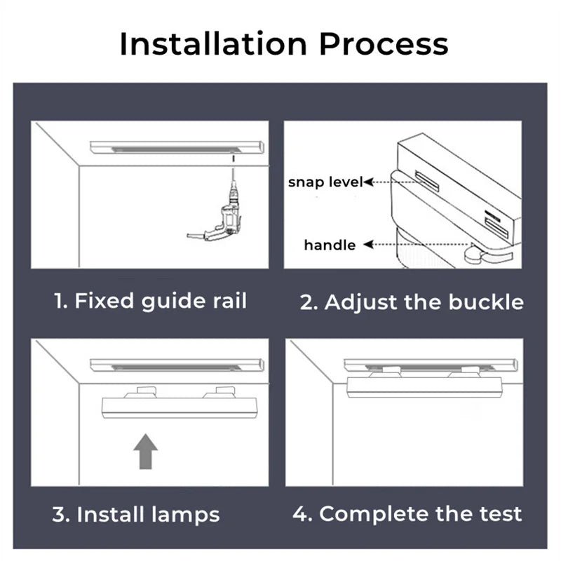 LED Track Lights for Ceiling - Hans Lumiere