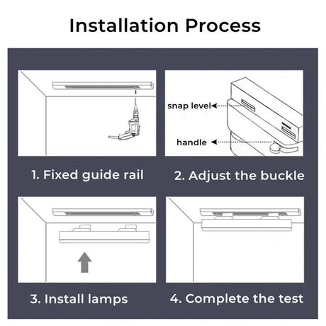 LED Track Lights for Ceiling - Hans Lumiere
